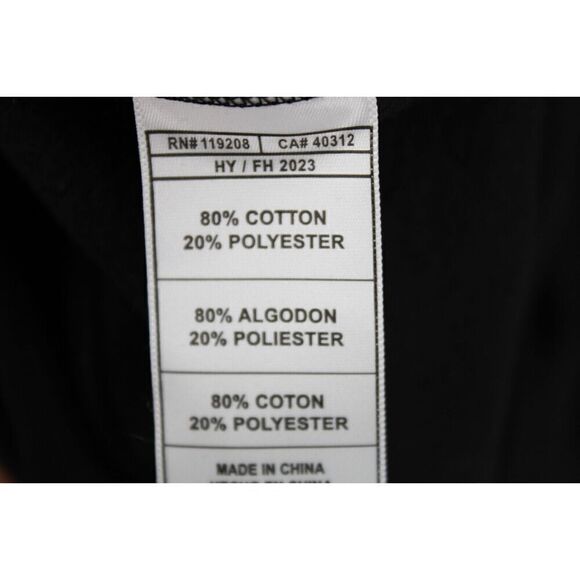 MITCHELL & NESS BASIC LARGE BLACK HOODIE (NWOT) - Picture 11 of 11